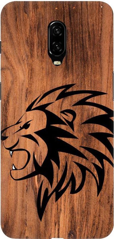 OBOkart Back Cover for OnePlus 6T  (Brown, Hard Case)