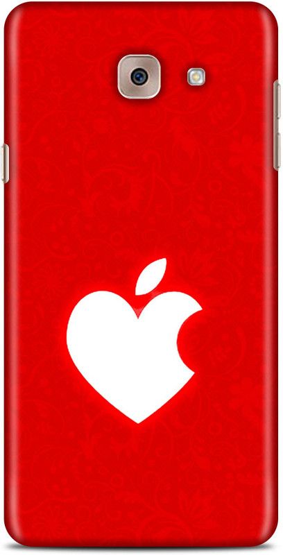 Sankee Back Cover for Samsung Galaxy On Max  (Red, Hard Case)