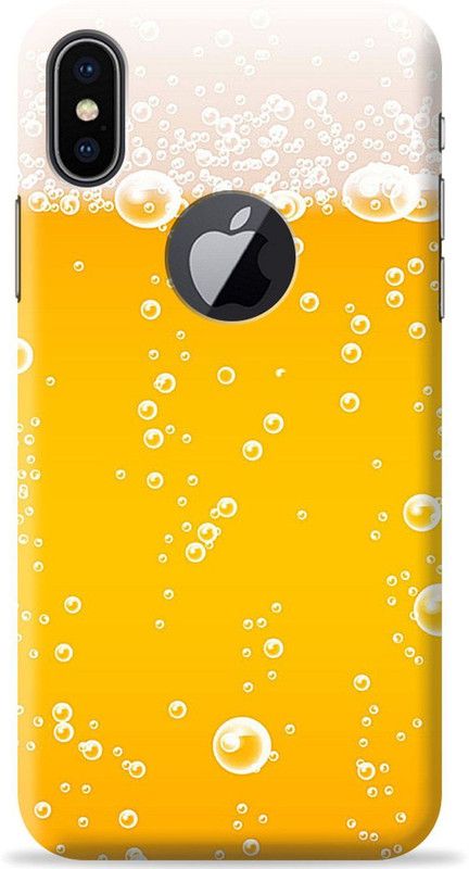 Crafter Back Cover for Apple iPhone XS  (Gold, Shock Proof, Pack of: 1)