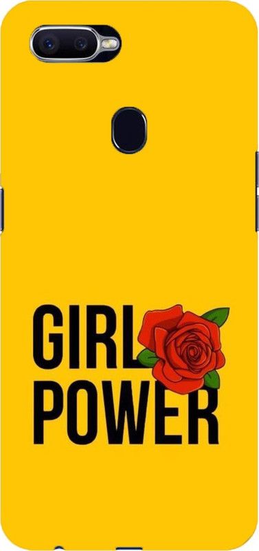 NDCOM Back Cover for Oppo F9 Pro Girl Power Printed  (Multicolor, Hard Case)