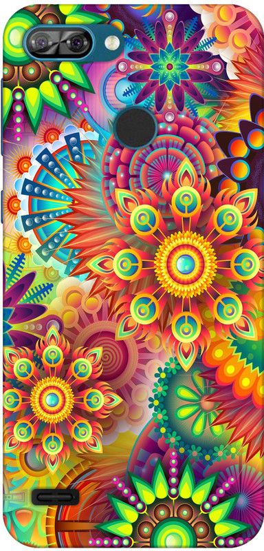 ALPEEDA Back Cover for Itel A46 Back Cover  (Multicolor, Grip Case, Silicon, Pack of: 1)