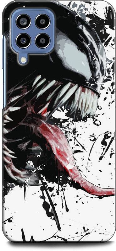 WallCraft Back Cover for SAMSUNG Galaxy M53 5G VENOM, EDDIE BROCK, SYMBIOTE, MARVAL, SUPERHERO  (Multicolor, Dual Protection, Pack of: 1)