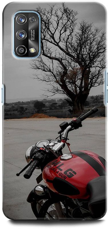 ORBIQE Back Cover for Realme 7 Pro RMX2170 BIKE, BULLET, RIDE, RIDER, ROYAL ENFIELD  (Multicolor, Hard Case)