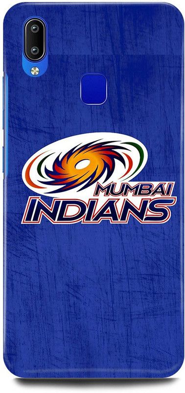 JUGGA Back Cover for Vivo Y91, 1811, MUMBAI, INDIANS, IPL, TEAM, LOGO  (Blue, Hard Case, Pack of: 1)