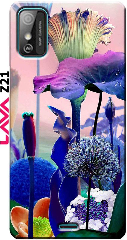 YorktoSis Back Cover for Lava Z21 2799  (Multicolor, Grip Case, Silicon, Pack of: 1)