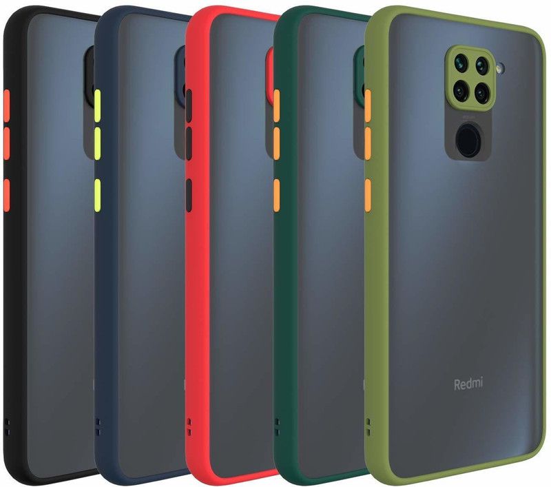 modern culture Back Cover for MiRedmiNote 9  (Black, Camera Bump Protector)