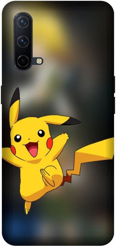 URCHIN Back Cover for Nord CE 5G Pikachu, Cartoon, Pokemon, Cute, Pikachu Pokemon, Love  (Multicolor, Shock Proof, Pack of: 1)