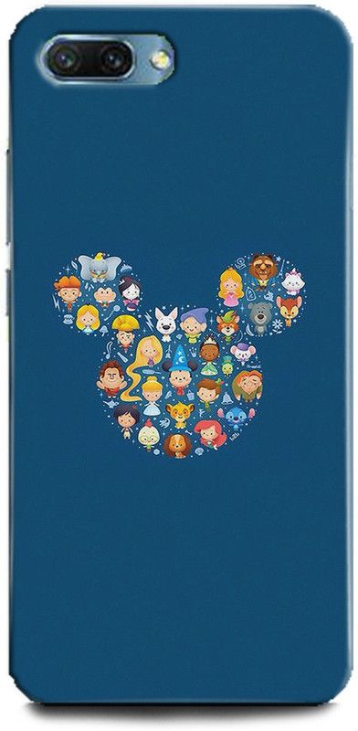 INDICRAFT Back Cover for Honor 10, Disney, Printed  (Multicolor, Shock Proof, Pack of: 1)