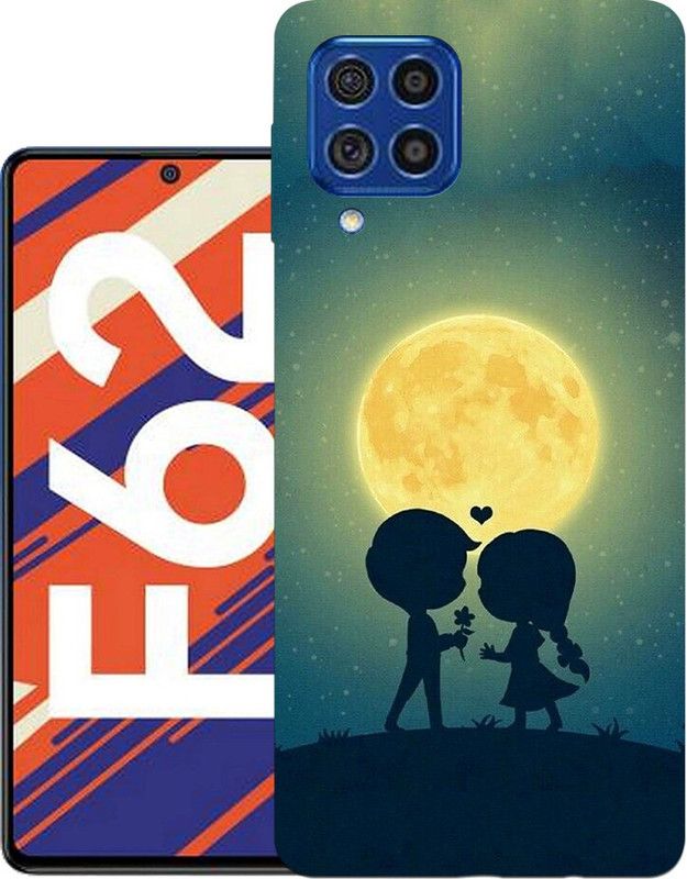 kridha Back Cover for Samsung F62 back cover | Samsung SM-E625F back cover | SM-E625F | Design_130  (Multicolor, Flexible, Silicon, Pack of: 1)