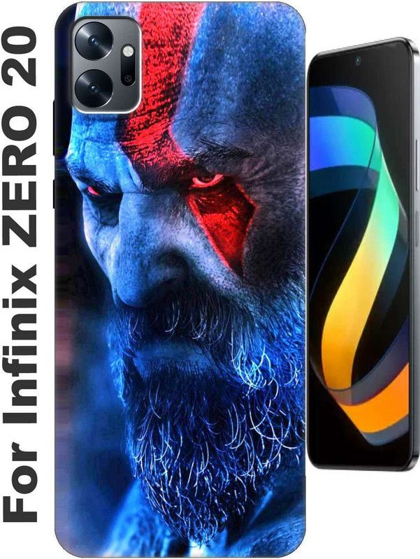 TrenoSio Back Cover for Infinix Zero 20 2610  (Green, Anti-radiation, Silicon, Pack of: 1)