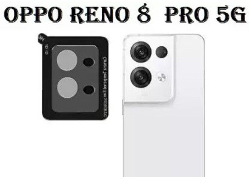 DSCASE Back Camera Lens Glass Protector for OPPO Reno8 PRO, OPPO Reno8 Pro 5G  (Pack of: 1)