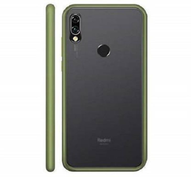NC Back Cover for Vivo Y93  (Green, Camera Bump Protector, Pack of: 1)
