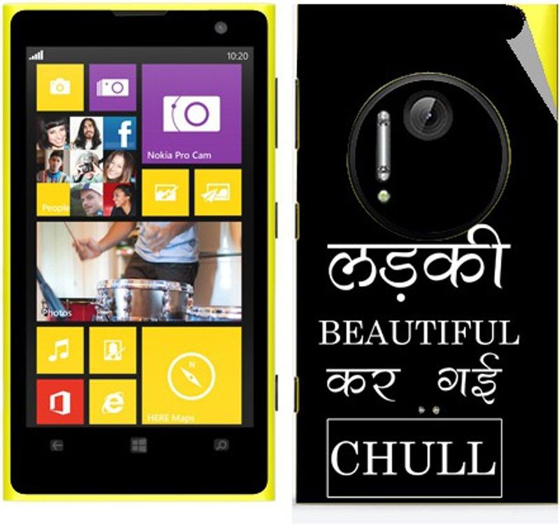 Snooky Nokia Lumia 1020 Mobile Skin  (Black)