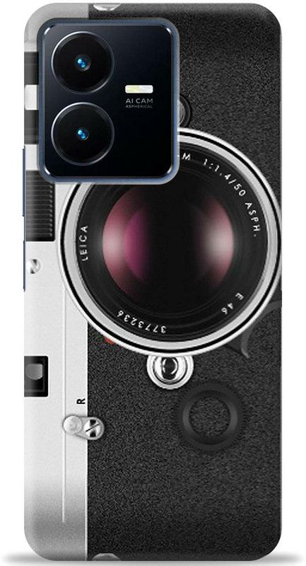 Crafter Back Cover for Vivo Y22  (Grey, Shock Proof, Pack of: 1)