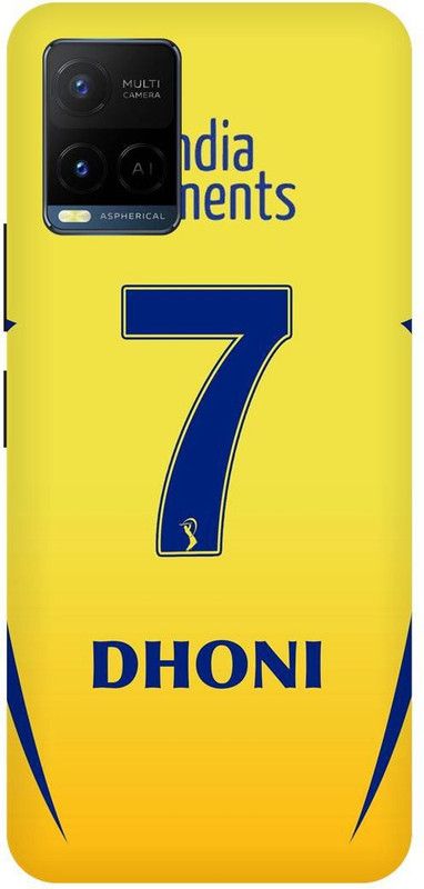 COVERJET Back Cover for VIVO Y21G  (Yellow, Blue, Hard Case, Pack of: 1)