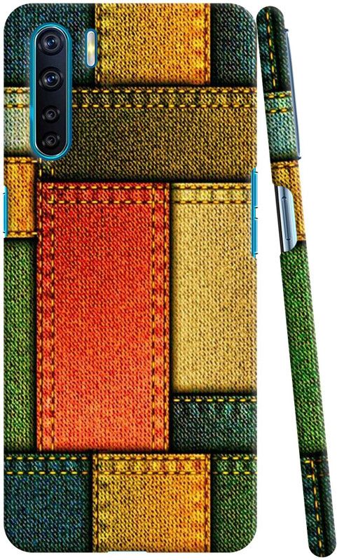 RC GRAPHICS Back Cover for Oppo A91  (Multicolor, Pack of: 1)