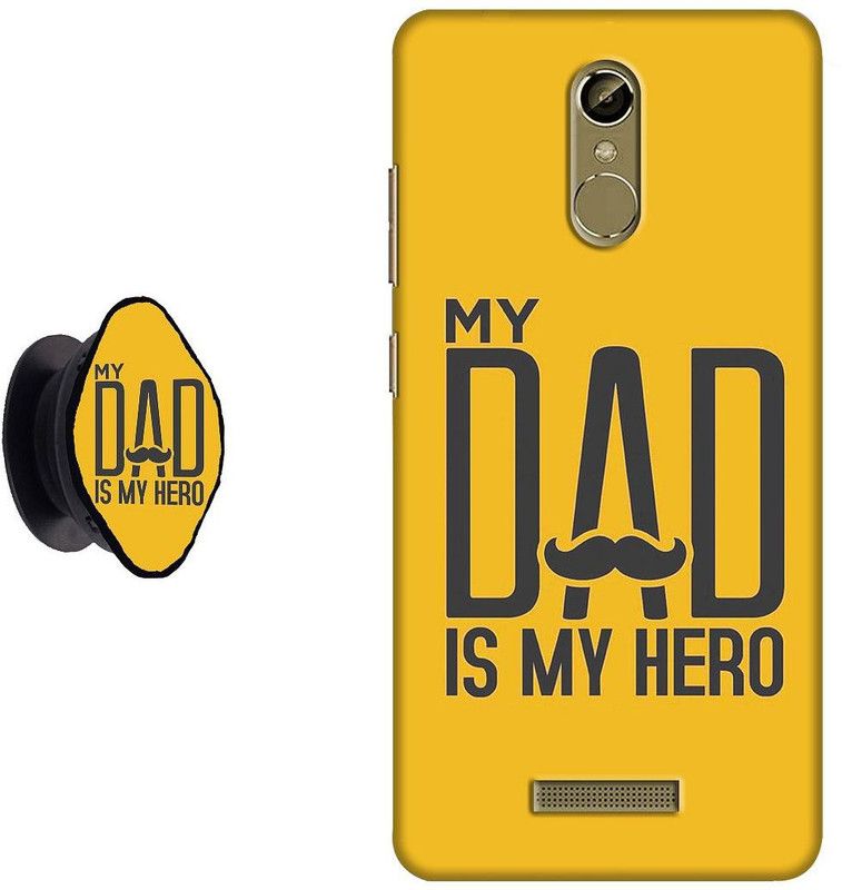 Flipkart SmartBuy Back Cover for Gionee S6S  (Yellow, Black, Cases with Holder, Pack of: 2)
