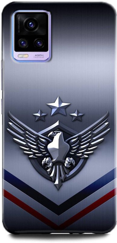 Afterglow Back Cover for Vivo V20 LOGO, GOLDEN, LOGOS  (Multicolor, Shock Proof, Pack of: 1)