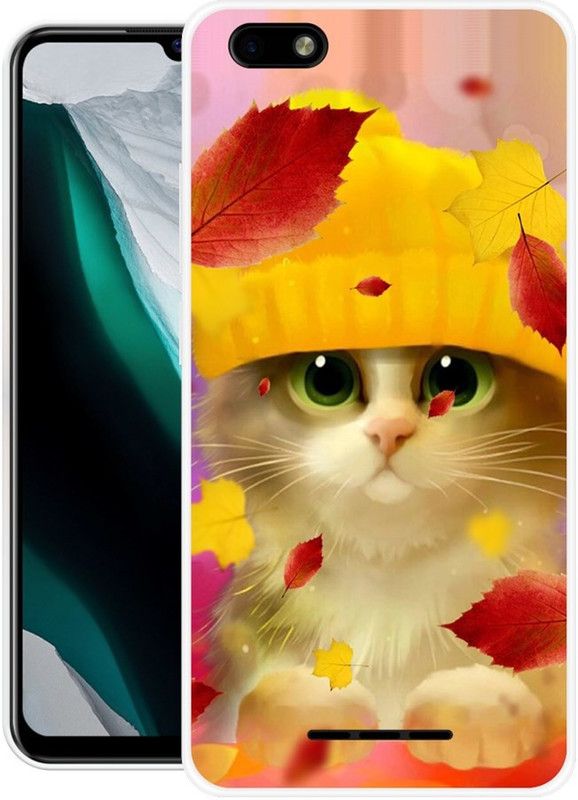 Sswastik Back Cover for Lava Z60s  (Multicolor, Grip Case, Silicon)