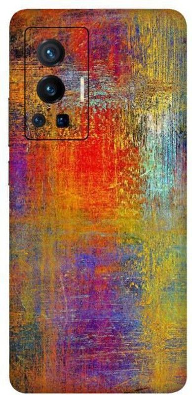 Enlinea Vinyl Mobile Back Skin Sticker for Vivo X70 Pro Plus (5G) Mobile Skin  (Multicolor)