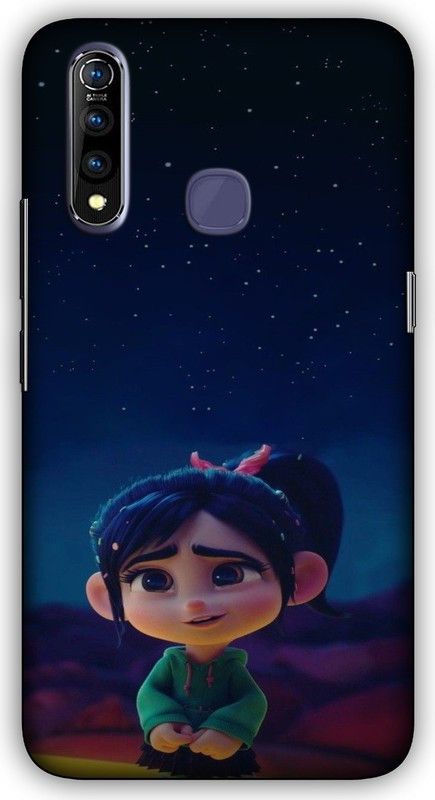 CROKIAN Back Cover for Vivo Z1 Pro Little Cute Girl Back Cover  (Multicolor, Hard Case, Pack of: 1)