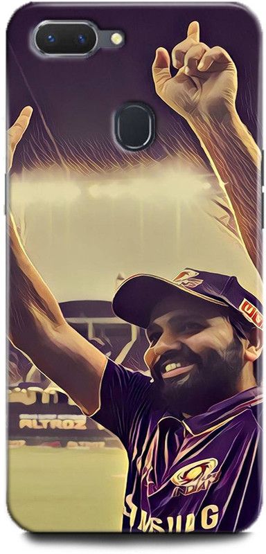 Afterglow Back Cover for Realme 2 Pro ROHIT SHARMA, BCCI,CRICKETER, INDIAN KHILADI, IPL, MI, T20  (Multicolor, Shock Proof, Pack of: 1)