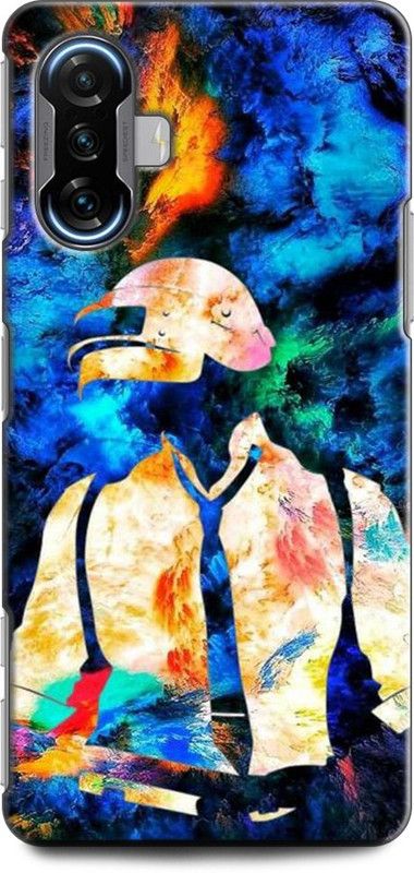 Wall Art Back Cover for POCO F3 GT PUBG, KAR98, PUBG LOVER, PUBG GAME, PUBG LOVE, CHICKEN DINNER  (Multicolor, Dual Protection, Pack of: 1)