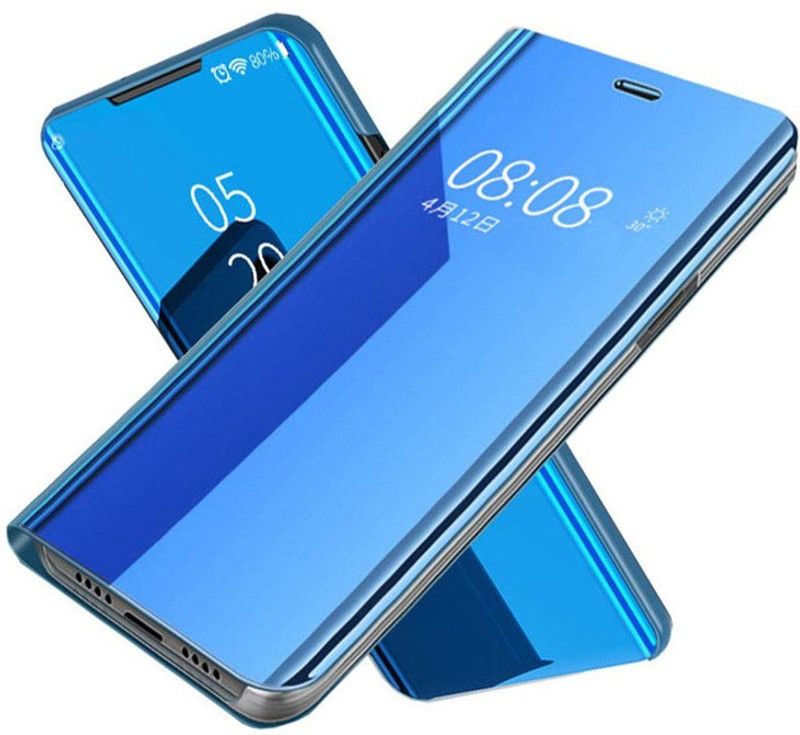 Elica Flip Cover for Samsung Galaxy M21  (Blue, Cases with Holder, Pack of: 1)