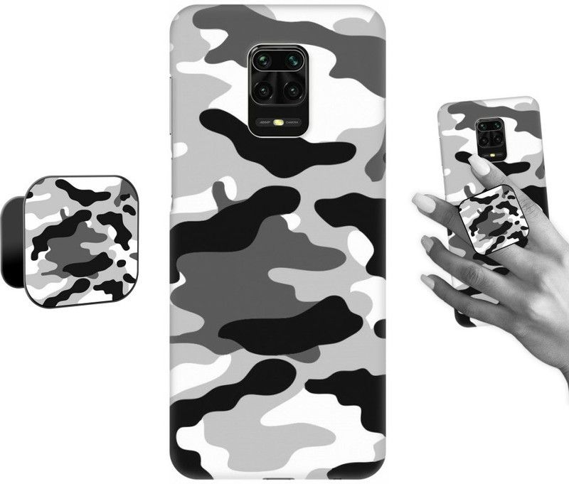 COBIERTAS Back Cover for Mi Redmi Note 10 Lite  (Multicolor, Cases with Holder, Pack of: 2)