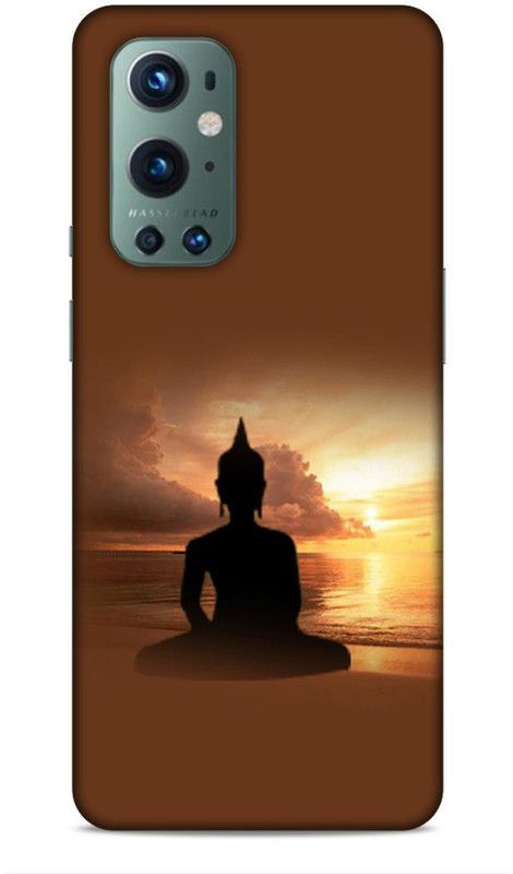 Keviv Back Cover for OnePlus 9 Pro  (Brown, 3D Case, Pack of: 1)