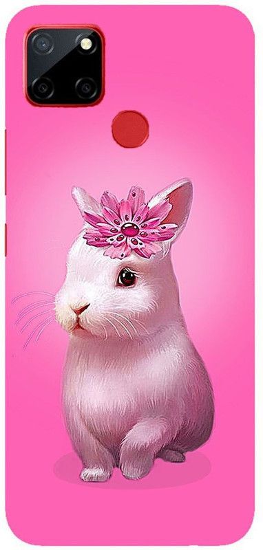 SPBR Back Cover for Realme Narzo 20  (Pink, Hard Case, Pack of: 1)