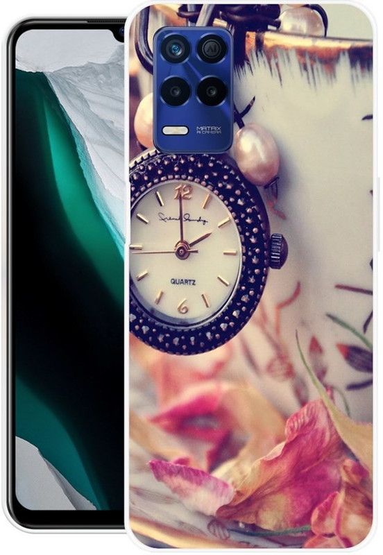 RJ14 (Online) Back Cover for Realme 8 5G, Realme Narzo 30 5G, Realme 8 5G  (Multicolor, Grip Case, Silicon)
