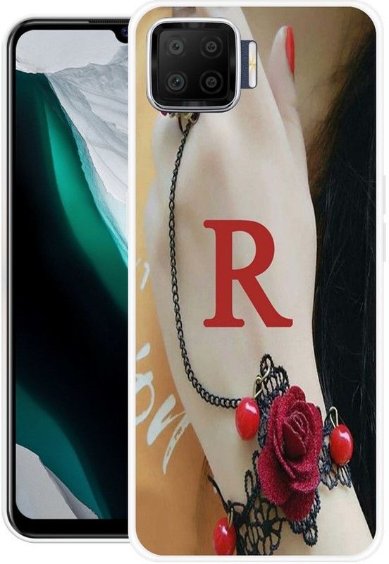 RJ14 (Online) Back Cover for OPPO F17  (Multicolor, Grip Case, Silicon)