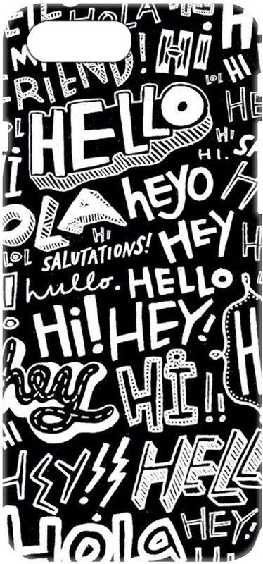 Smutty Back Cover for Apple iPhone 8 Plus - Wordart Print  (Multicolor, Hard Case, Pack of: 1)
