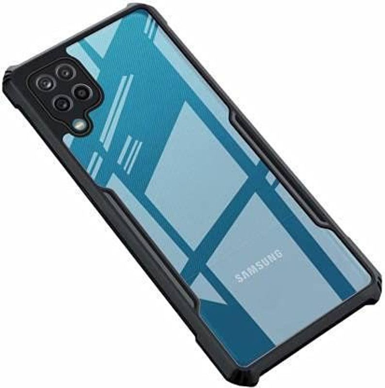 Finaux Back Cover for Samsung Galaxy A22 4G  (Black, Pack of: 1)
