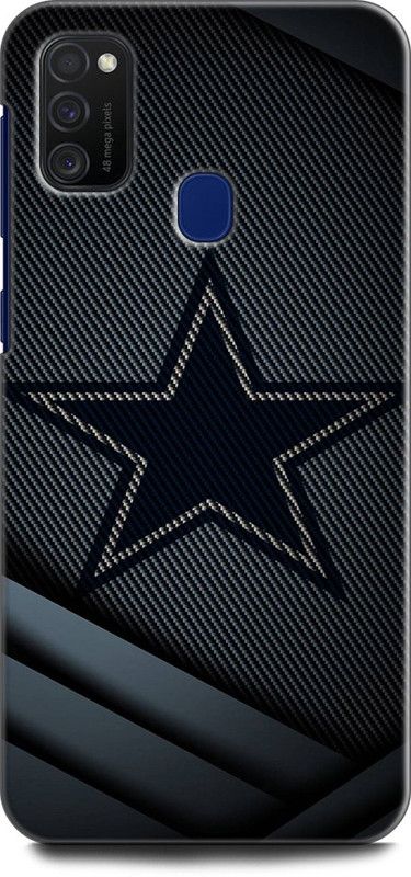 Afterglow Back Cover for SAMSUNG Galaxy M30s STAR, BLACK STAR, COWBOYS, DALLAS  (Multicolor, Shock Proof, Pack of: 1)