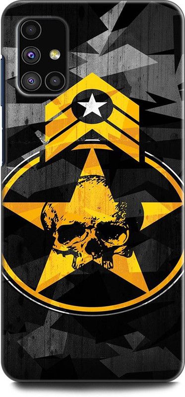 Afterglow Back Cover for SAMSUNG Galaxy M31s ARMY, ARMY LOGO, SOLDIER, MILITARY  (Multicolor, Shock Proof, Pack of: 1)