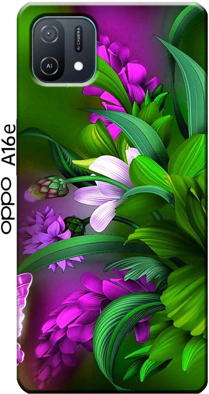YornoSis Back Cover for Oppo A16e 2592  (Multicolor, Anti-radiation, Silicon, Pack of: 1)