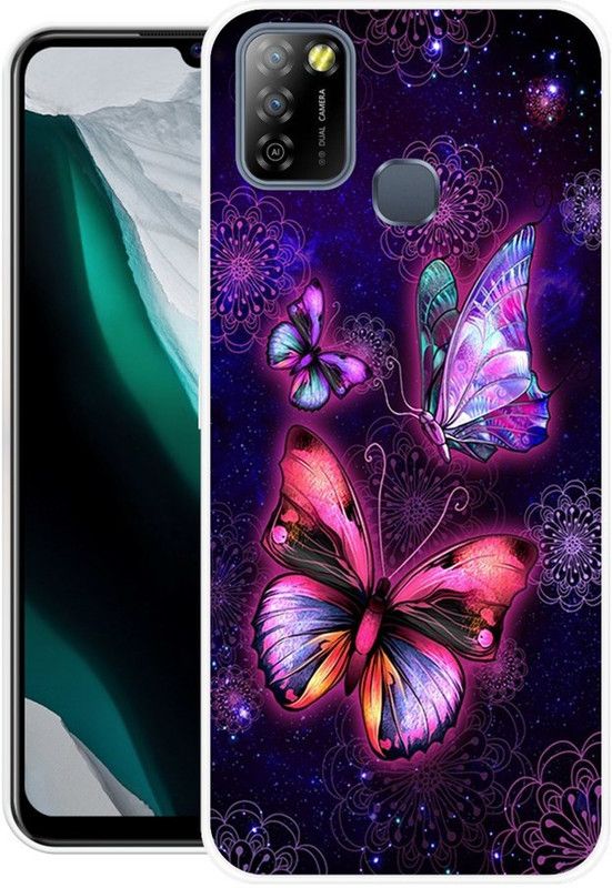 Vaultcase Back Cover for Infinix Smart 5A  (Multicolor, Dual Protection, Silicon)