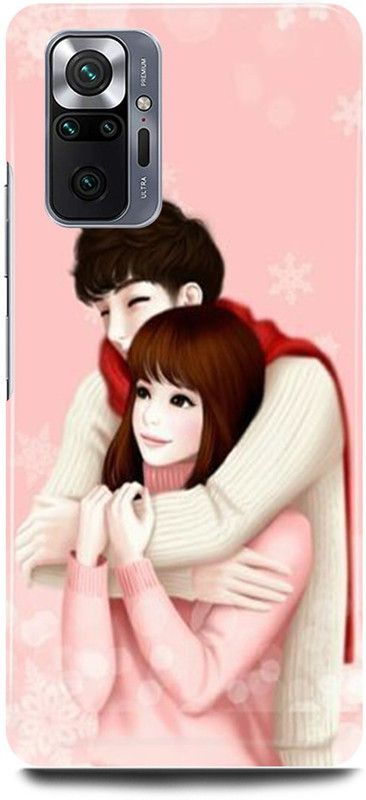 JUGGA Back Cover for Redmi Note 10 Pro, LOVE COUPLE, QUITE COUPLE, LOVELY COUPLE,VALENTINE,LOVERS  (Pink, Hard Case, Pack of: 1)