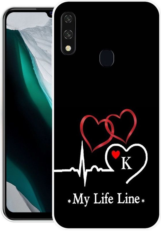 MUSKAY Back Cover for Lava Z66  (Black, Grip Case, Silicon, Pack of: 1)