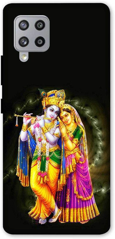 NDCOM Back Cover for Samsung Galaxy M42 5G Radhe Krishna Printed  (Multicolor, Hard Case)