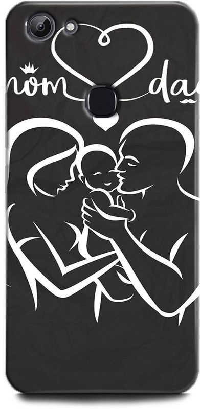 Afterglow Back Cover for Vivo Y81 MOM AND DAD, DAD, I LOVE YOU, LOVE, MISSING, MOM,YOU  (Multicolor, Shock Proof, Pack of: 1)