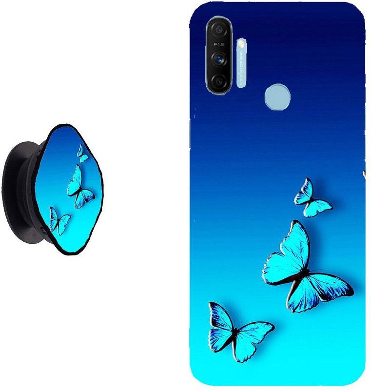 SPBR Back Cover for Realme Narzo 10A, Realme Narzo 20A  (Blue)