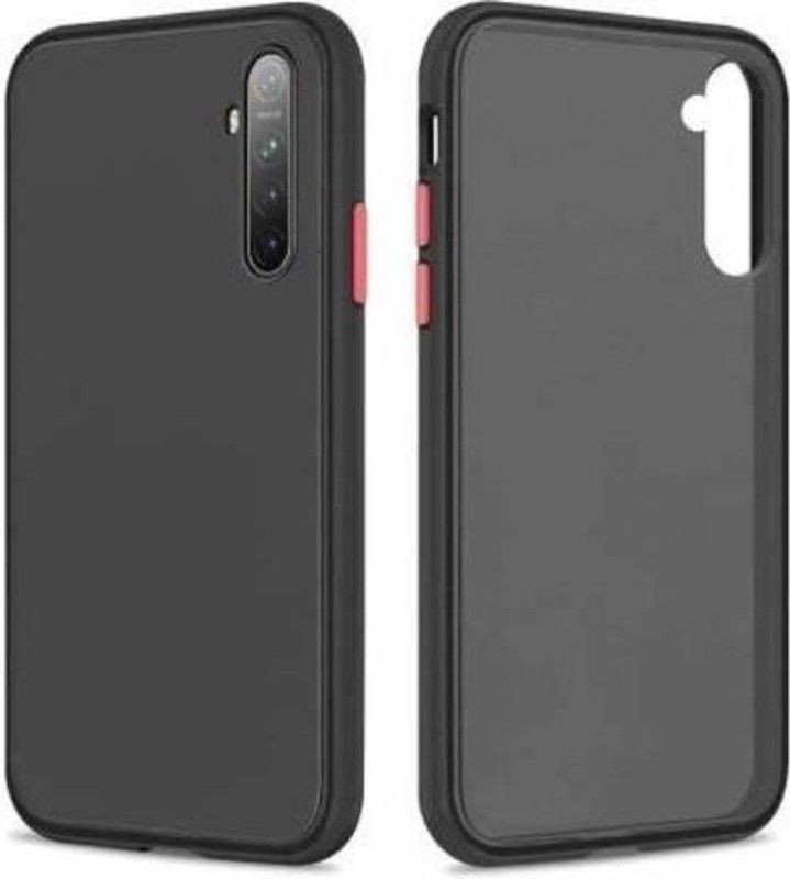 RUNEECH Back Cover for REALME 6  (Black, Shock Proof, Silicon, Pack of: 1)