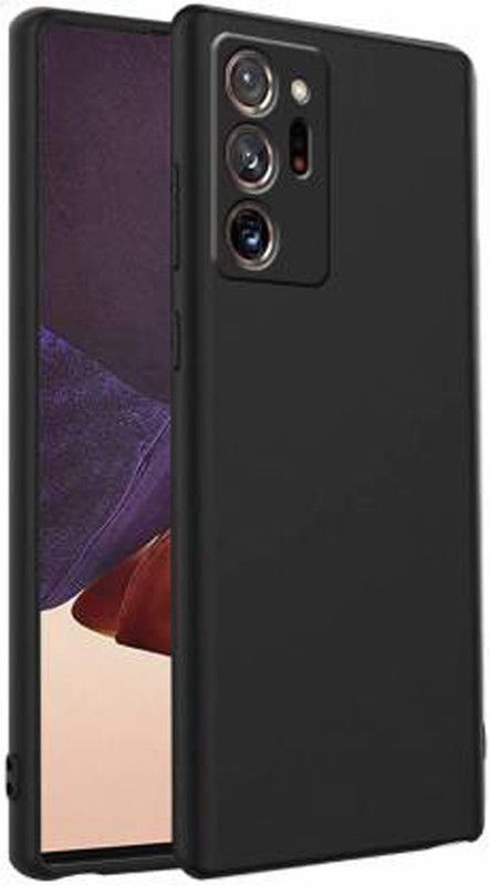 FONECASE Back Cover for Samsung Galaxy Note 20 ultra  (Black, Waterproof, Silicon, Pack of: 1)