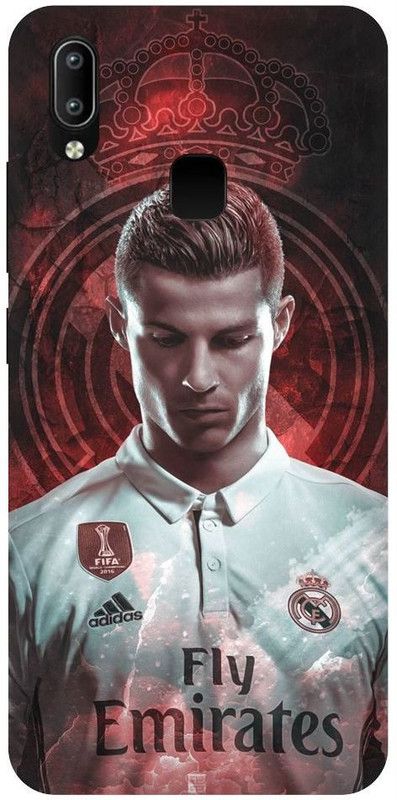 URCHIN Back Cover for Vivo Y93 Cristiano Ronaldo, Ronaldo 7, CR-7, Real Madrid, Football, Sports  (Multicolor, Shock Proof, Pack of: 1)