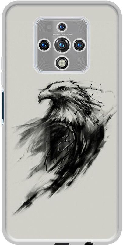 Casotec Back Cover for Tecno Camon 16 Premier  (White, Flexible, Silicon, Pack of: 1)