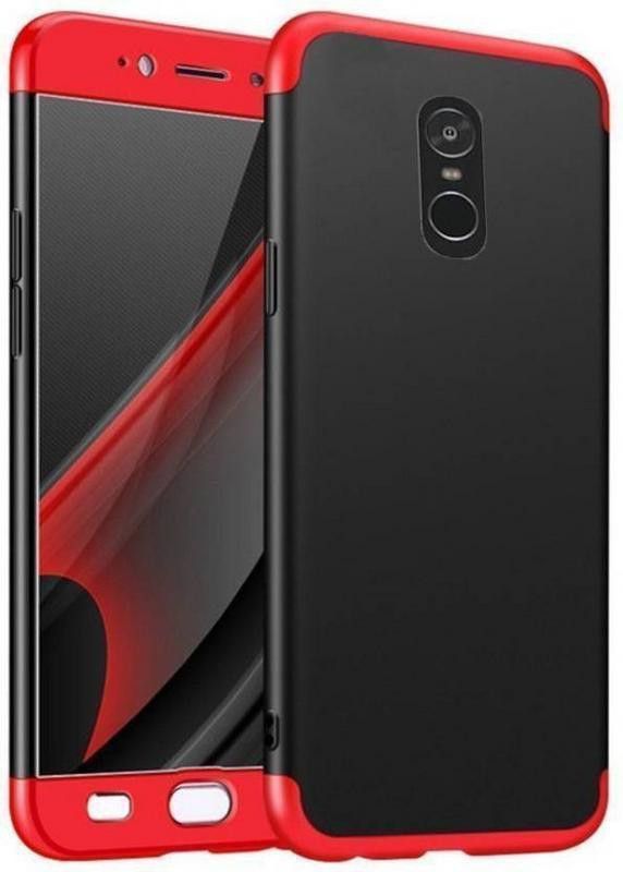 MOBIRUSH Front & Back Case for Mi Redmi Note 4X  (Red, Dual Protection, Pack of: 1)