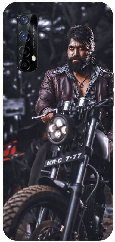 URCHIN Back Cover for Realme 7 KGF, kgf, rocky, kgf movie, Bike, Rocky bhai, kgf2  (Multicolor, Shock Proof)